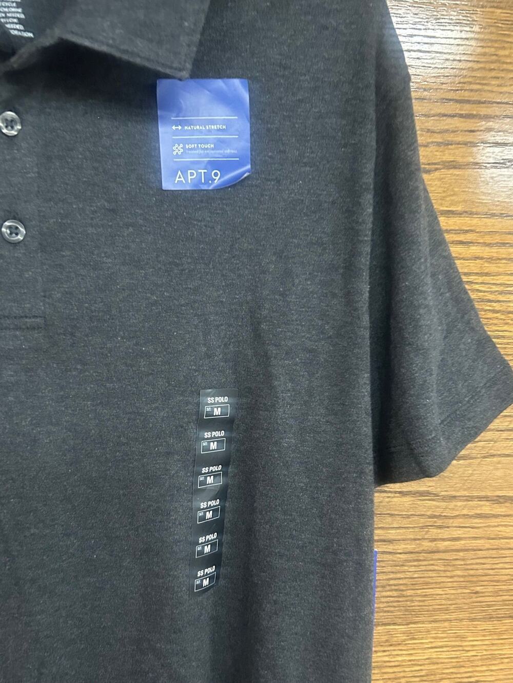 North Face Vapor Wick Medium Men’s Blue Shirt